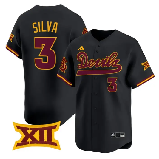 Aissa Silva Jersey #3 Sun Devils 2026 Softball Vapor Premier Stitched by My Store