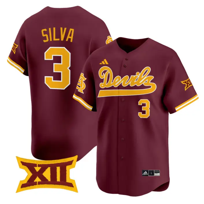 Aissa Silva Jersey #3 Sun Devils 2026 Softball Vapor Premier Stitched by My Store
