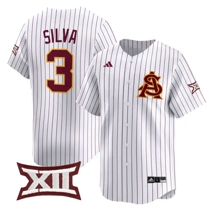 Aissa Silva Jersey #3 Sun Devils 2026 Softball Vapor Premier Stitched by My Store