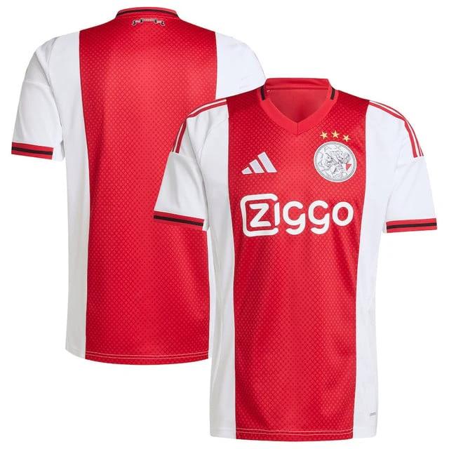 Ajax 2025-26 Home Match Jersey – Red by Soccer Jersey