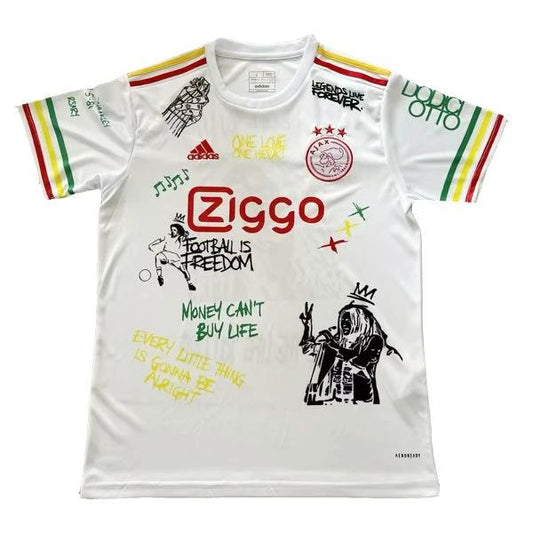 Ajax Concept Jersey White 2025-26 by Soccer Jersey