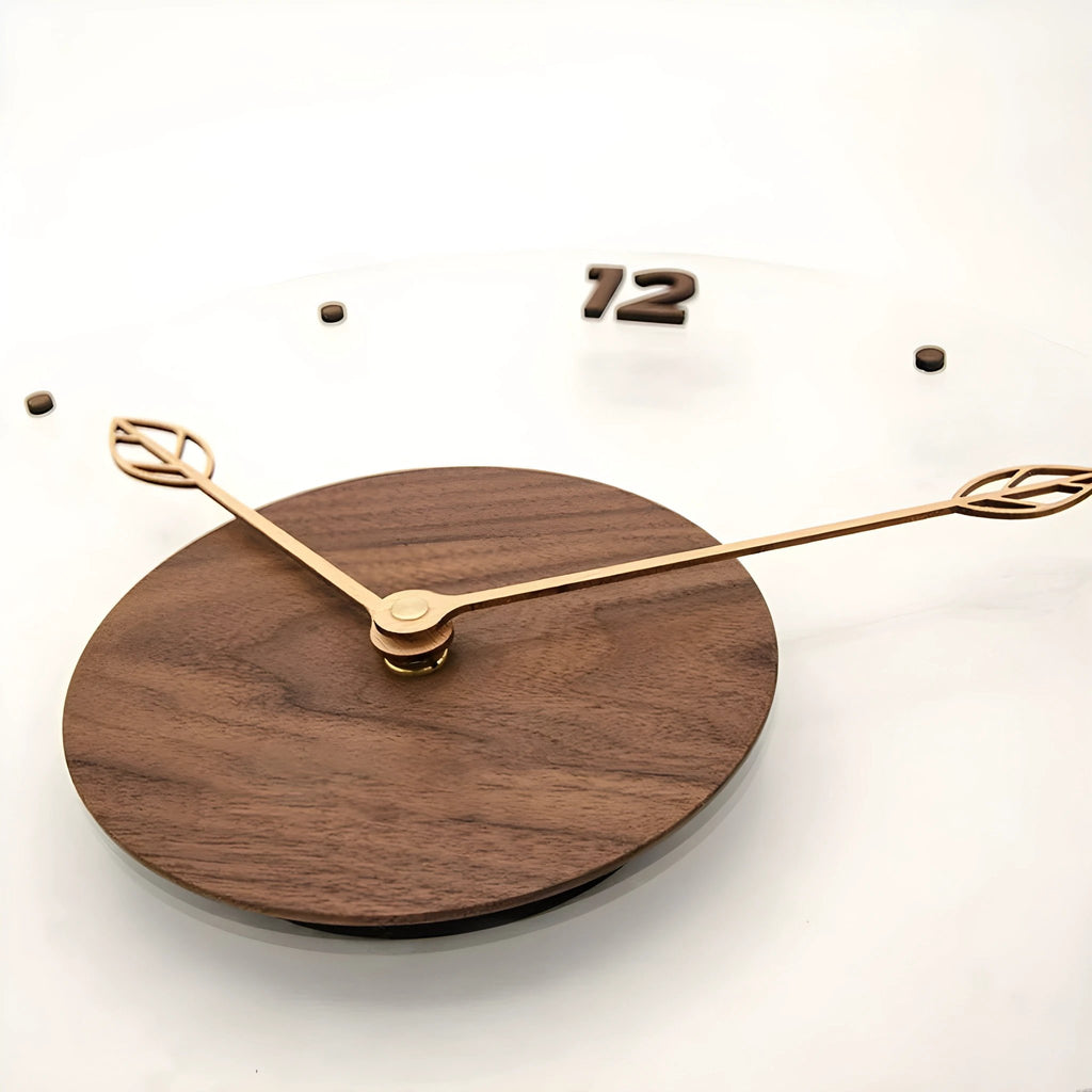 Minimalistic, silent wall clock with a simple design for any room Bowlift by Bowlift