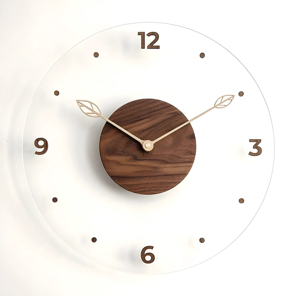 Minimalistic, silent wall clock with a simple design for any room Bowlift by Bowlift