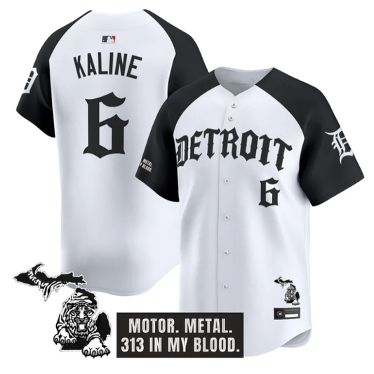 Al Kaline Jersey #6 Detroit Tigers Old English Edition Stitched by My Store