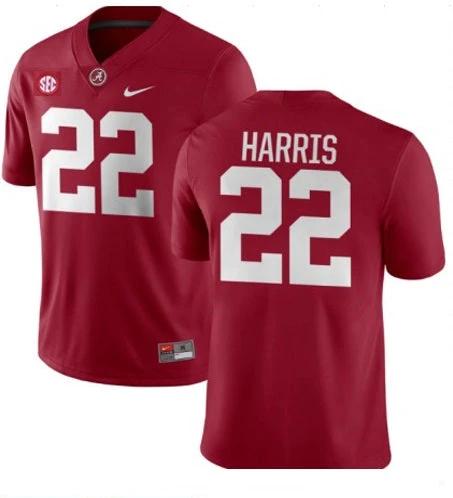 Alabama Crimson Tide #22 Najee Harris College Football Jersey Red by My Store