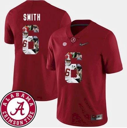 Alabama Crimson Tide #6 DeVonta Smith College Football Red Jersey by My Store