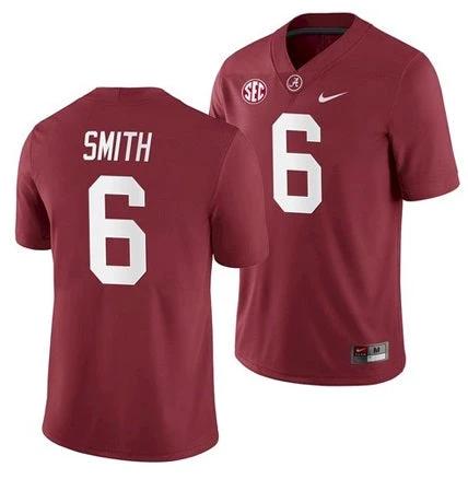 Alabama Crimson Tide #6 DeVonta Smith College NCAA Football Red Jersey by My Store