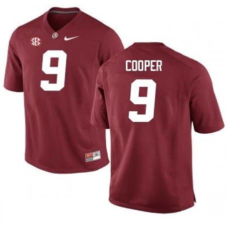Alabama Crimson Tide #9 Amari Cooper NCAA Football Jersey Red by My Store