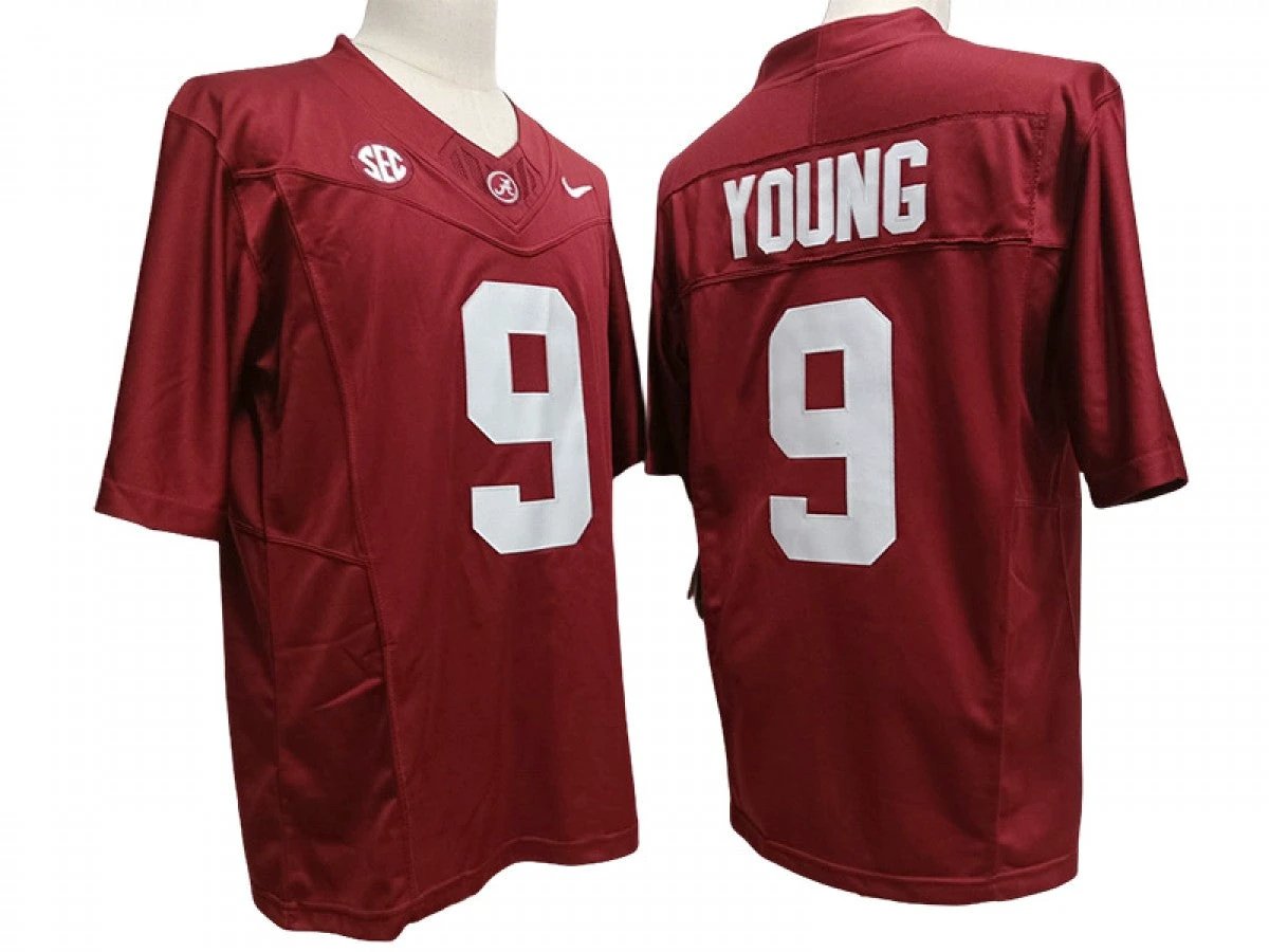 Alabama Crimson Tide #9 Bryce Young Vapor F.U.S.E. Limited Jersey Red by My Store NCAA Football Jerseys