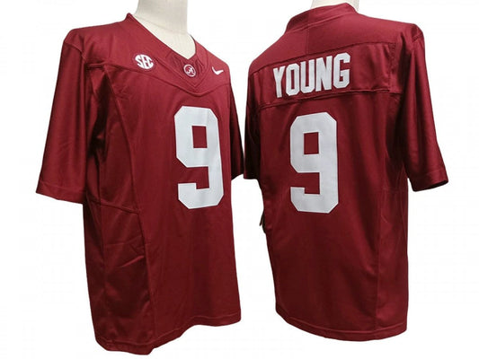 Alabama Crimson Tide #9 Bryce Young Vapor F.U.S.E. Limited Jersey Red by My Store NCAA Football Jerseys