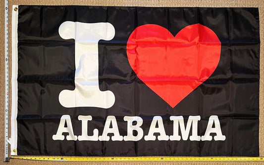 Alabama Flag State Beer Party America Man Cave Sign Poster USA 3x5ft by flagsjustdoit