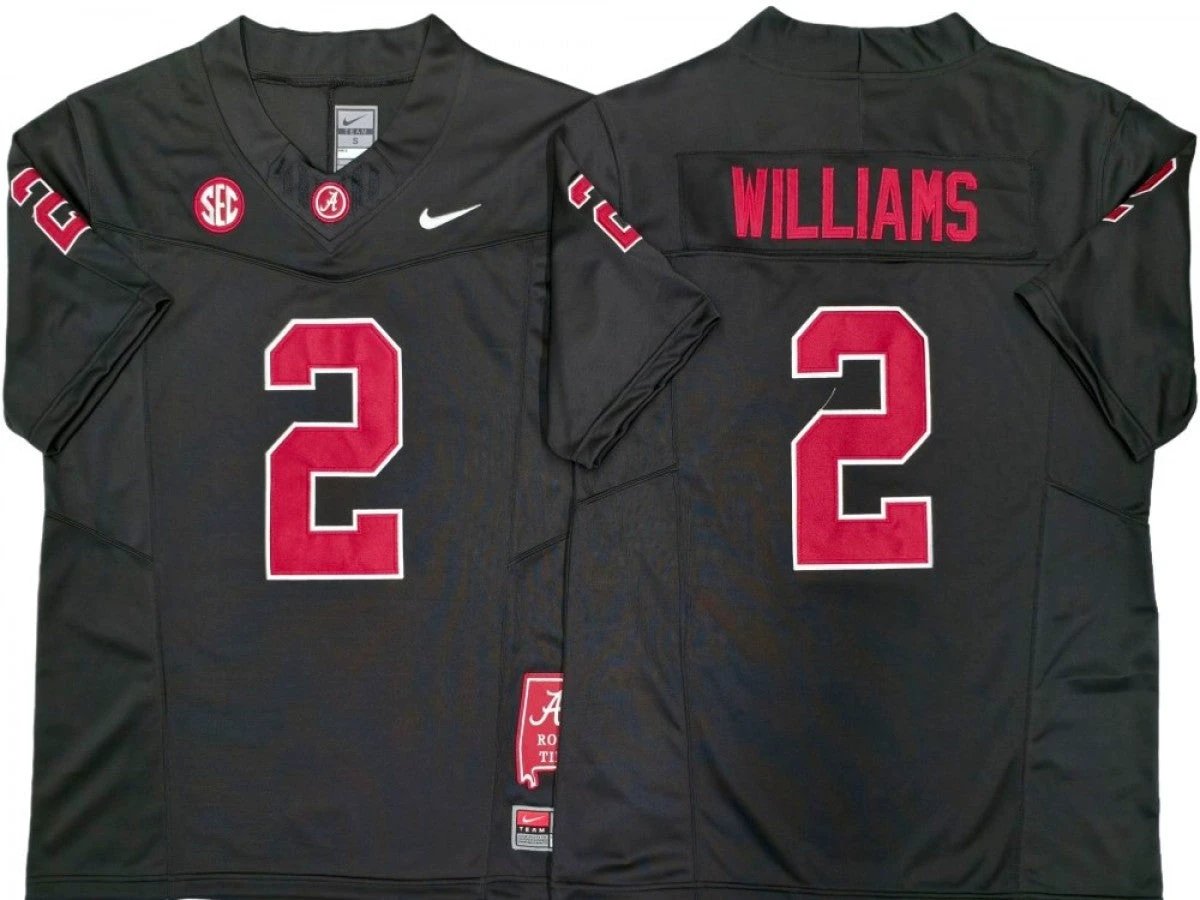 Alabama Crimson Tide #2 Ryan Williams Vapor F.U.S.E. Limited Jersey Stitched by My Store NCAA Football Jerseys