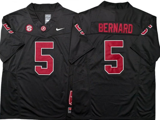 Alabama Crimson Tide #5 Germie Bernard Vapor F.U.S.E. Limited Jersey Stitched by My Store NCAA Football Jerseys