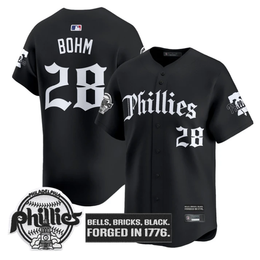 Bryson Stott Jersey #5 Philadelphia Phillies Gothic Liberty Edition Alternate by My Store