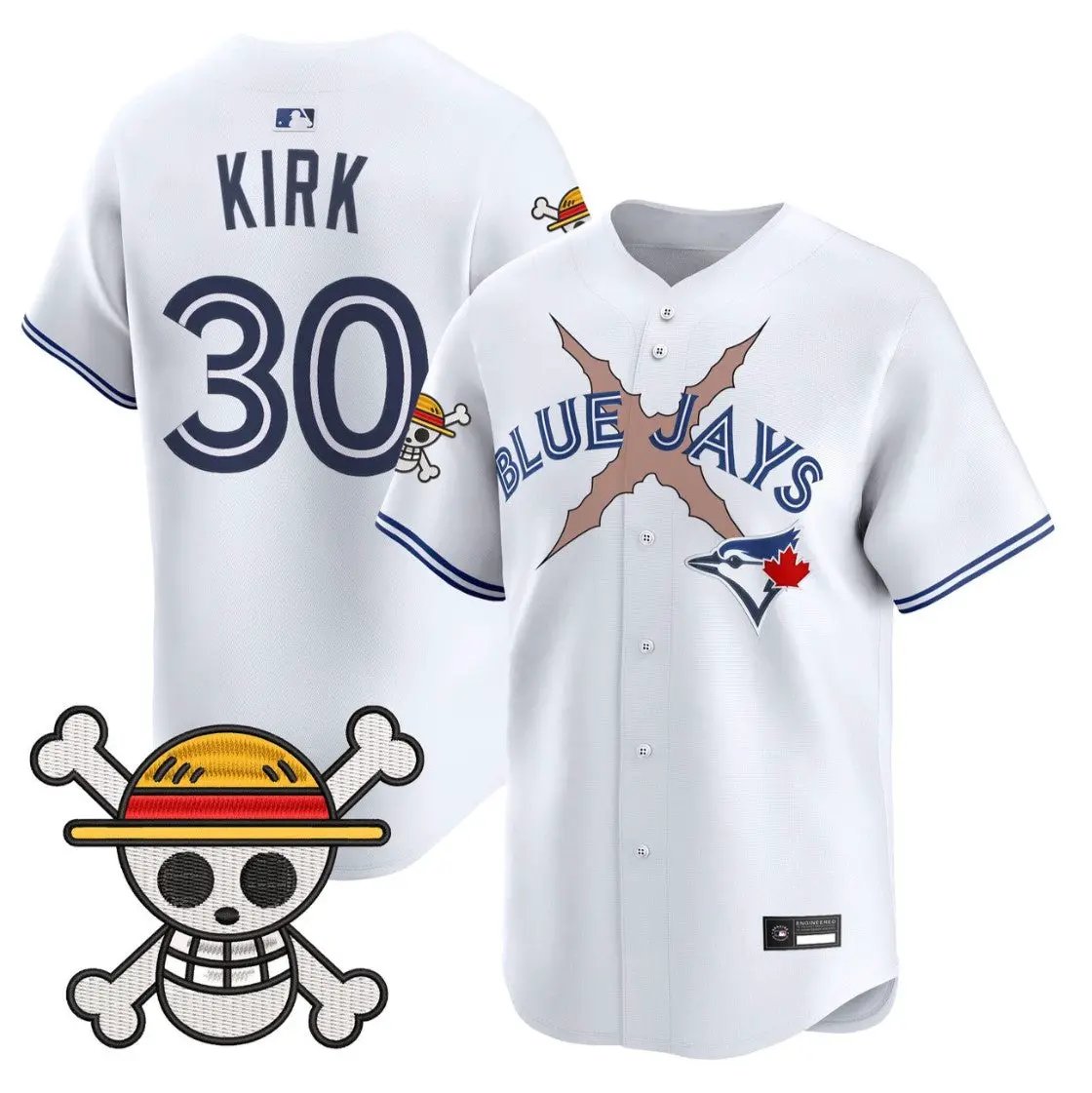 Alejandro Kirk Jersey #30 Blue Jays One Piece Premier Limited Stitched by My Store
