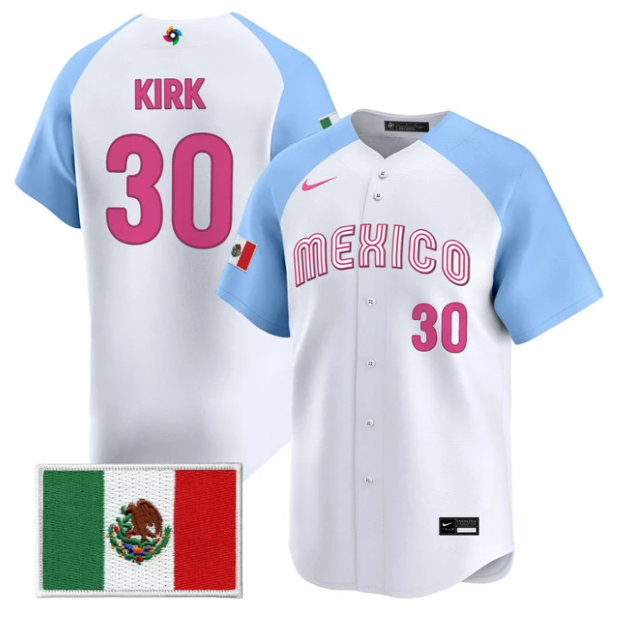 Alejandro Kirk Jersey #30 Mexico World Baseball Classic 2026 Stitched by My Store