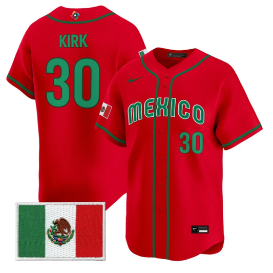 Alejandro Kirk Jersey #30 Mexico World Baseball Classic 2026 Stitched by My Store