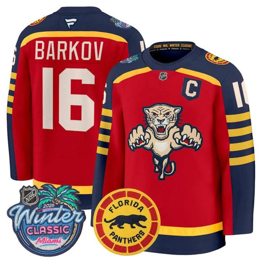 Aleksander Barkov Jersey #16 Florida Panthers 2026 Winter Classic Stitched by Hockey David