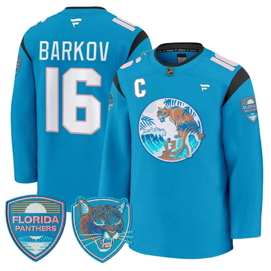 Aleksander Barkov Jersey #16 Florida Panthers SoFlo Night Edition Stitched by Hockey David
