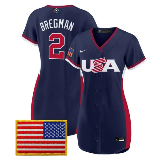 Alex Bregman Jersey #2 Team USA 2026 World Baseball Dress Stitched