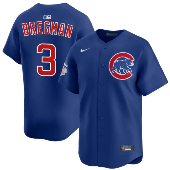 Alex Bregman Jersey #3 Chicago Cubs All Stitched Baby Stitched by My Store
