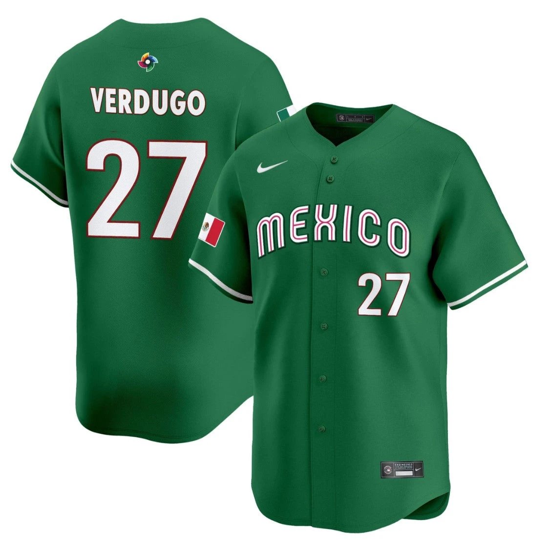 Alex Verdugo Jersey #27 Projected Team Mexico World Baseball Classic 2023 Style 2026 Roster by My Store