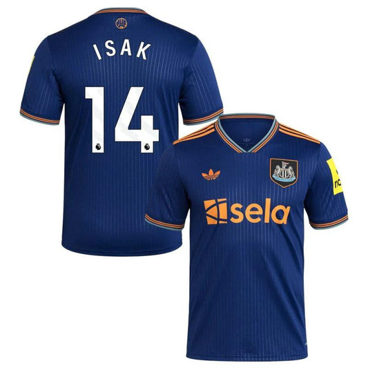 Alexander Isak #14 Newcastle United 2025-26 Third Match Jersey – Navy by Soccer Jersey