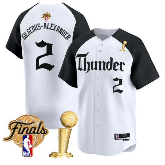 Alexander Jersey #2 Oklahoma City Thunder Gothic Storm 2025 Champions Alternate by My Store
