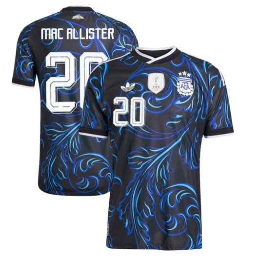 Alexis Mac Allister Jersey #20 Argentina 2026 National Team Soccer by Soccer Jersey