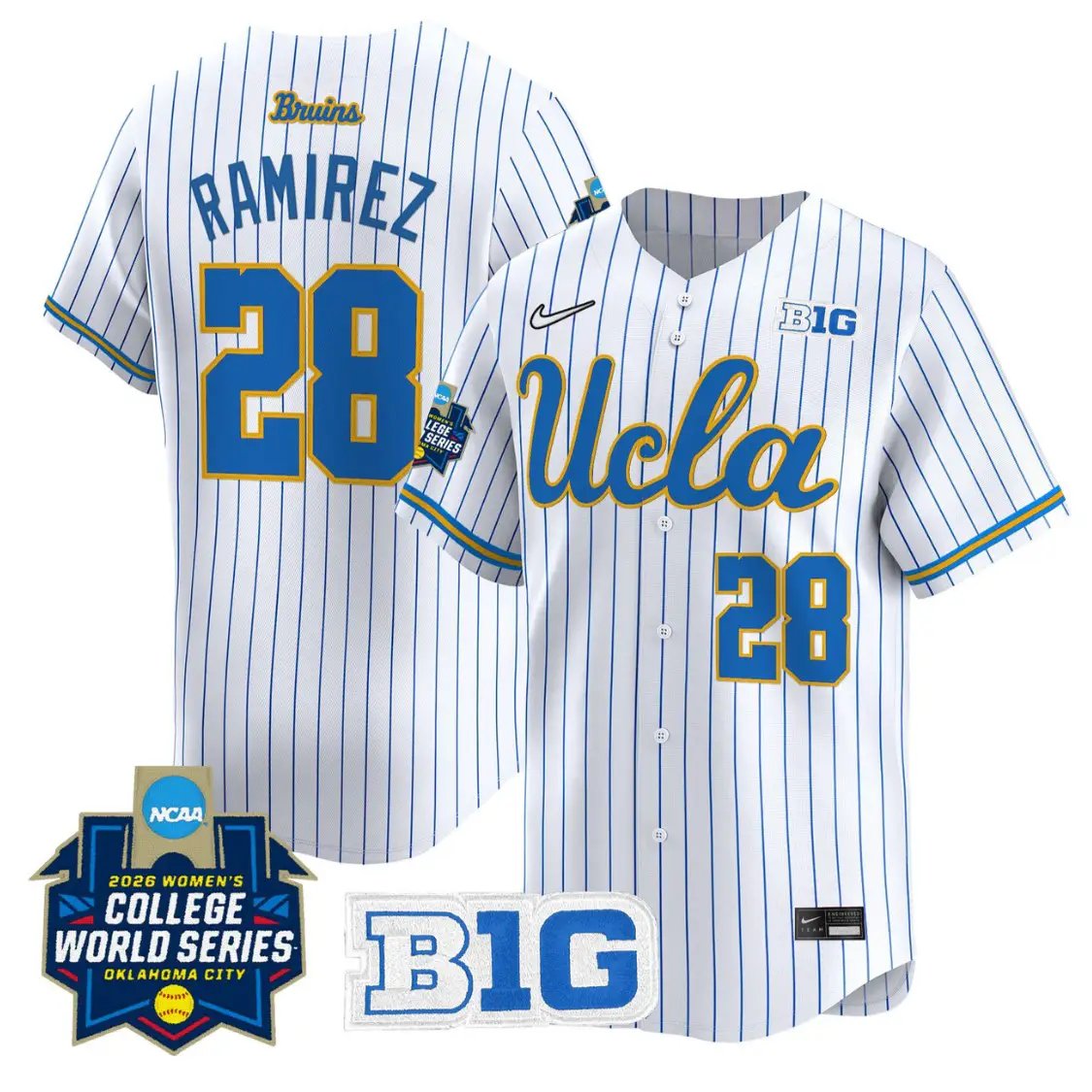 Alexis Ramirez Jersey #28 UCLA Bruins Softball 2026 World Series Stitched by My Store