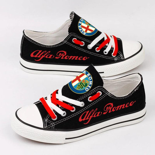 Alfa Romeo Racing Canvas Sneakers Shoes For Men Women Fans by Crocs
