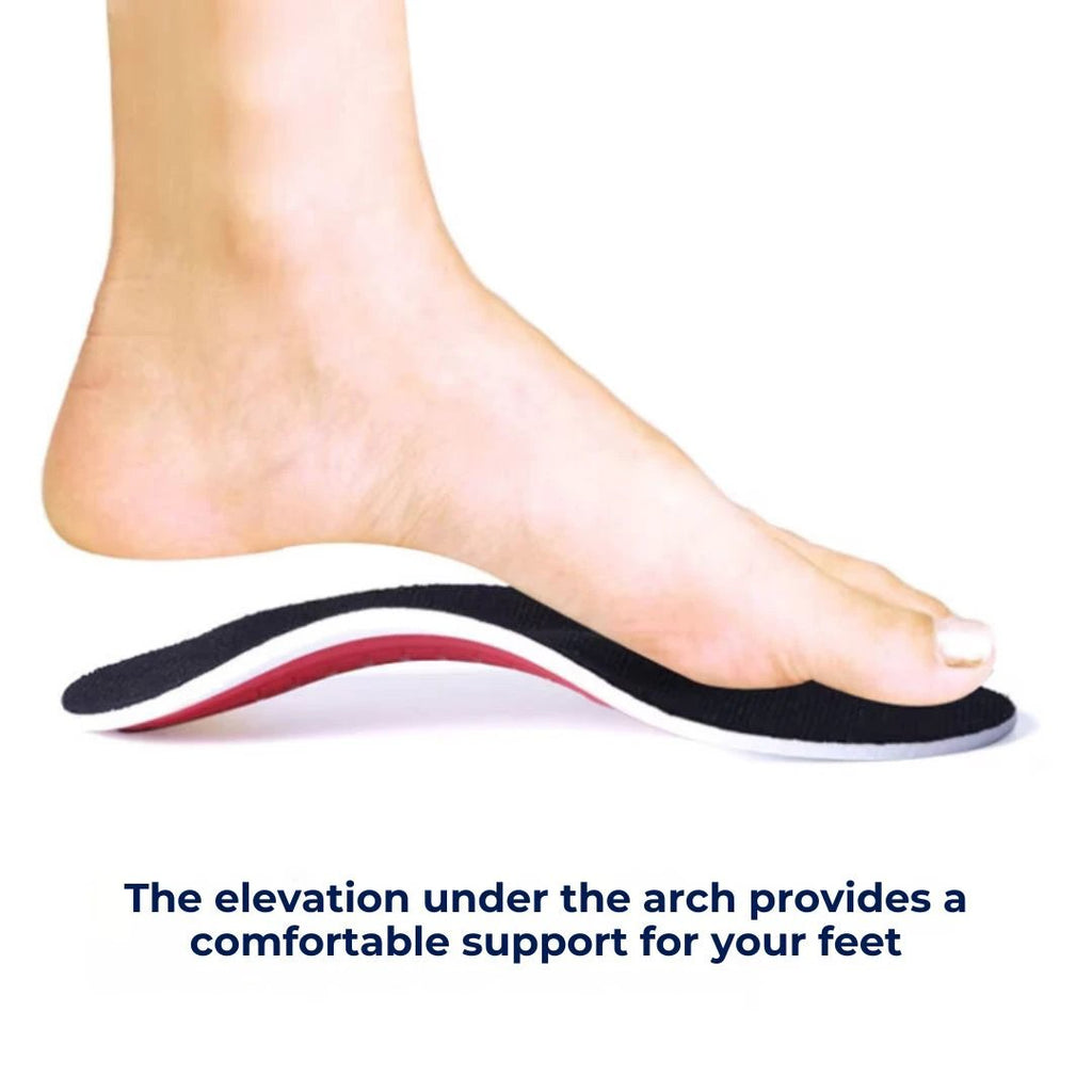 AlignPro Shoe Inserts Pronation Support | Comfort and Stability for Excessive Inward Rolling Foot Control Bowlift by Bowlift