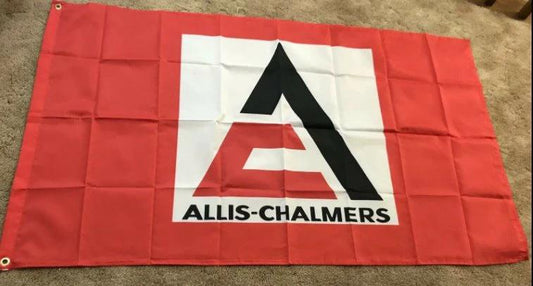 Allis Chalmers Flag 3X5 Ft Polyester Banner USA 90x150cm by flagsjustdoit