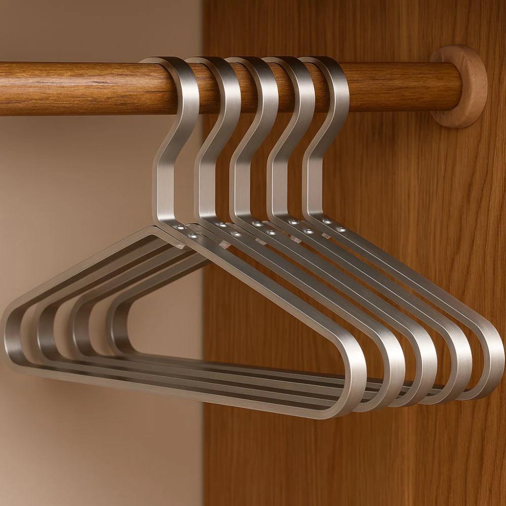 Alloy Slimline Clothes Hangers by Casa & Beyond