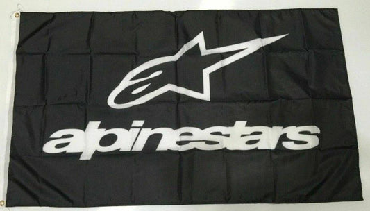 Alpinestars Banner Flag - Motorbike Motor Cycle Bike Dirt Road Gear Boots Shirt 3x5ft by flagsjustdoit