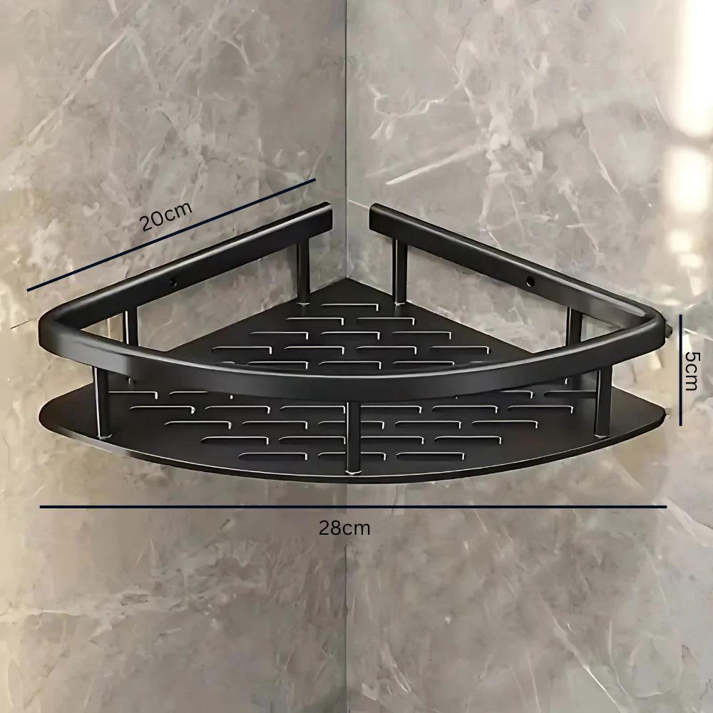 Aluma Curve Shower Caddy by Casa & Beyond