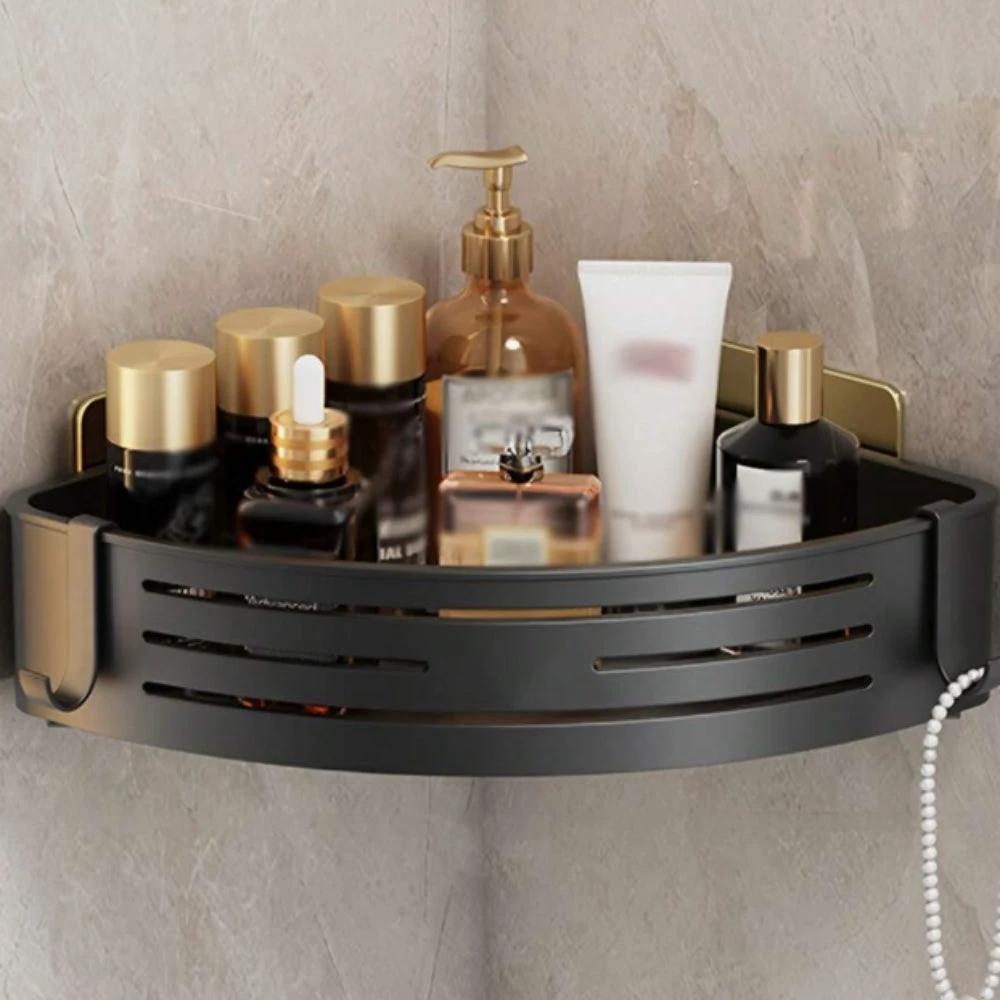 Aluminum Corner Shower Caddy Rack by Casa & Beyond