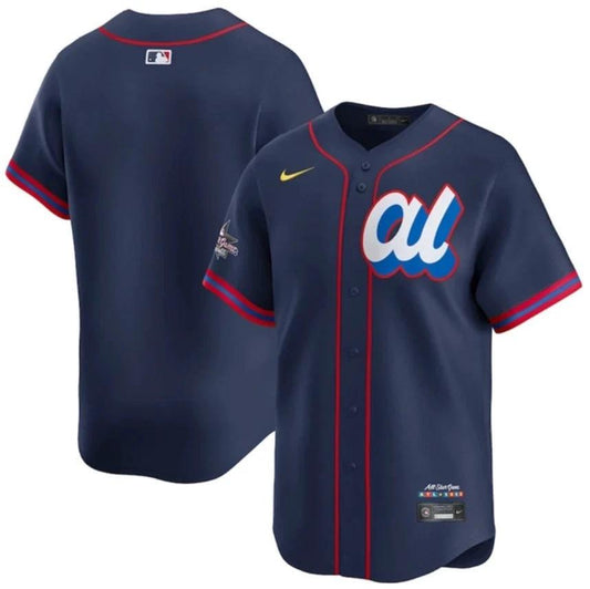 American League Navy 2025 All-Star Limited Stitched Baseball Jersey by My Store