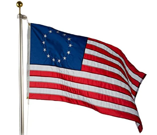 American Revolutionary Flag-3x5 FT Banner-100% polyester-2 Metal Grommets by flagsshop