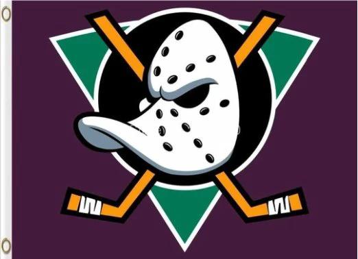 Anaheim Ducks Flag 3X5Ft Polyester Digital Print Banner USA by flagsjustdoit