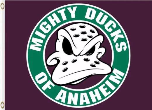 Anaheim Ducks Sport Flag 3X5Ft Polyester Digital Print Banner USA by flagsjustdoit