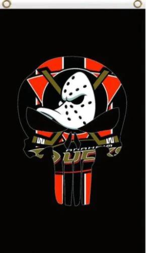Anaheim Ducks Sport Vertical Flag 3X5Ft Polyester Digital Print Banner USA by flagsjustdoit