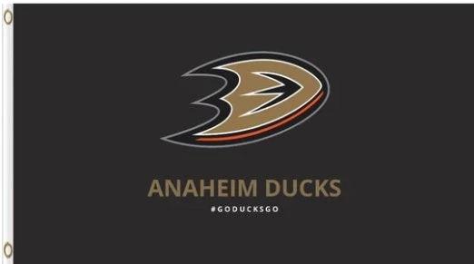 Anaheim Ducks US Flag 3X5Ft Polyester Digital Print Banner USA by flagsjustdoit