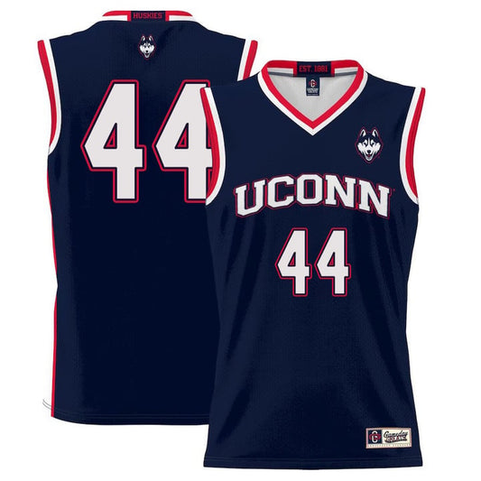 Andre Jackson Jr Jersey UConn Huskies College Basketball No Name Navy #44 by My store basketball