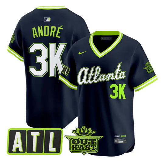 André Jersey #3K Atlanta Braves 2026 City Connect Outkast Stitched by My Store