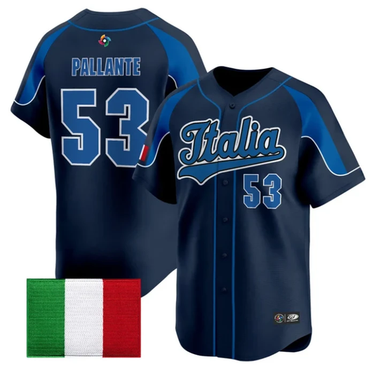Andre Pallante Jersey #53 Team Italy 2026 World Baseball Classic Stitched by My Store