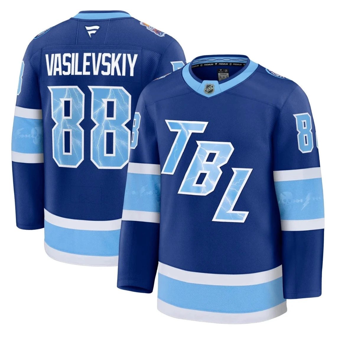 Andrei Vasilevskiy Jersey #88 Tampa Bay Lightning 2026 Stadium Series Stitched by Hockey David