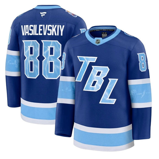 Andrei Vasilevskiy Jersey #88 Tampa Bay Lightning 2026 Stadium Series Stitched by Hockey David