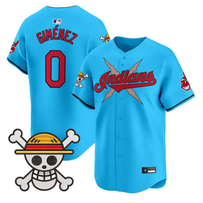 Andrés Giménez Jersey #0 Cleveland Indians One Piece Premier Stitched by My Store