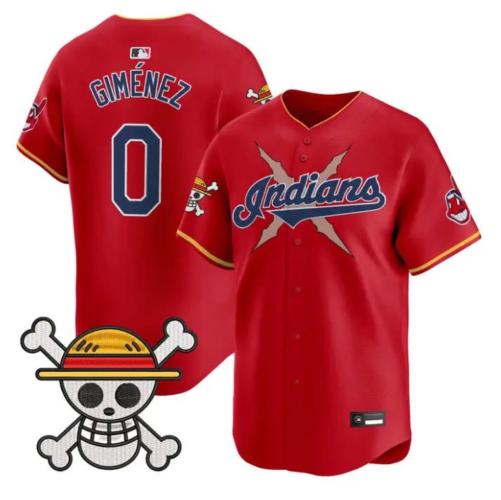 Andrés Giménez Jersey #0 Cleveland Indians One Piece Premier Stitched by My Store